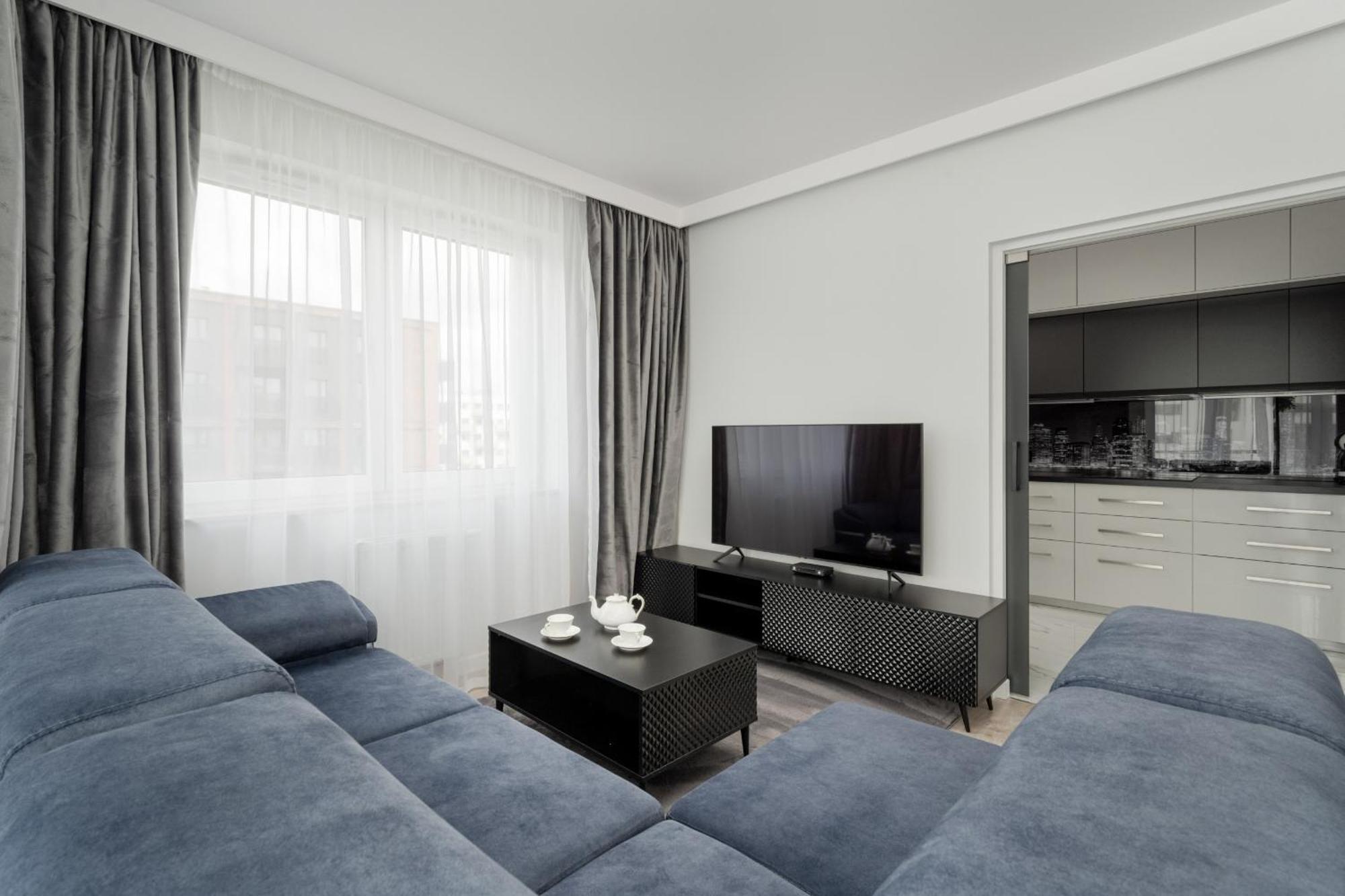 Luksusowy Apartament Z 3 Sypialniami, Klimatyzacja, Parkingiem I Biurkiem We Wroclawiu By Renters Prestige Kültér fotó